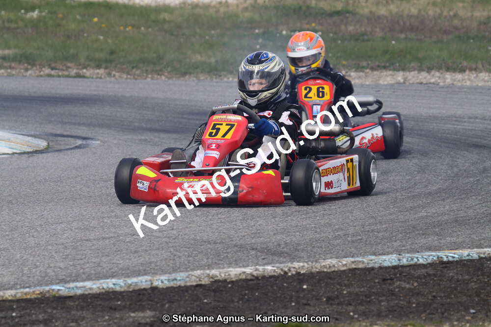 24/03/2013 : 1ère manche du Championnat du Sud 2013 à Lavelanet (Photos Stéphane Agnus) 2013 — karting