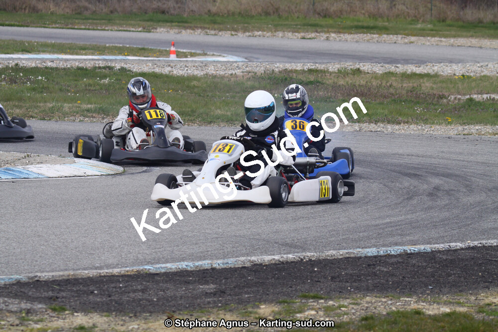 24/03/2013 : 1ère manche du Championnat du Sud 2013 à Lavelanet (Photos Stéphane Agnus) 2013 — karting