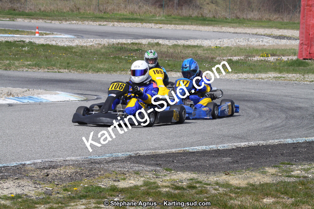 24/03/2013 : 1ère manche du Championnat du Sud 2013 à Lavelanet (Photos Stéphane Agnus) 2013 — karting