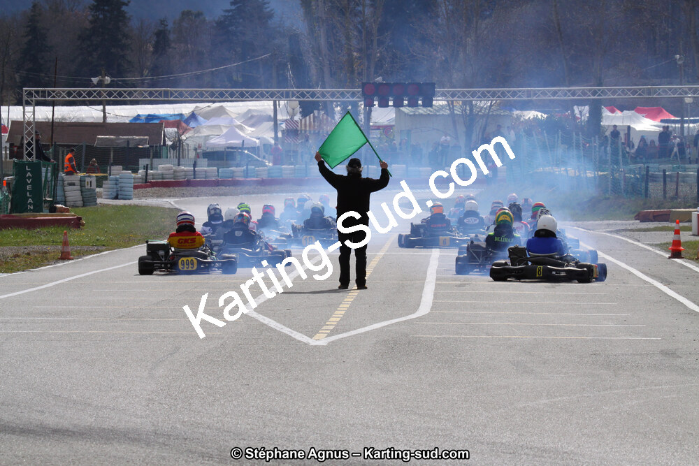 24/03/2013 : 1ère manche du Championnat du Sud 2013 à Lavelanet (Photos Stéphane Agnus) 2013 — karting