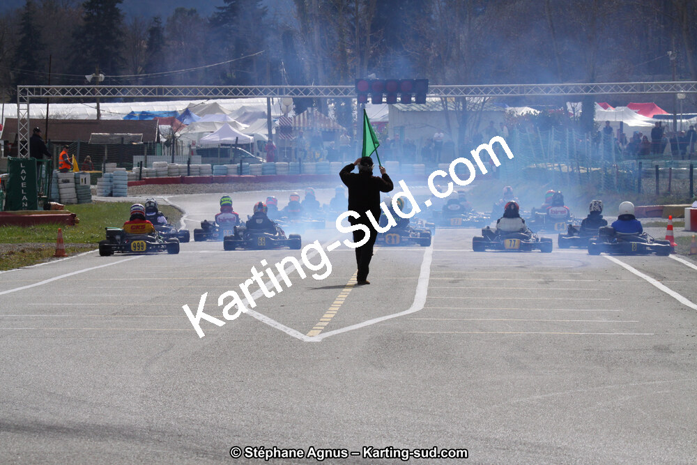24/03/2013 : 1ère manche du Championnat du Sud 2013 à Lavelanet (Photos Stéphane Agnus) 2013 — karting