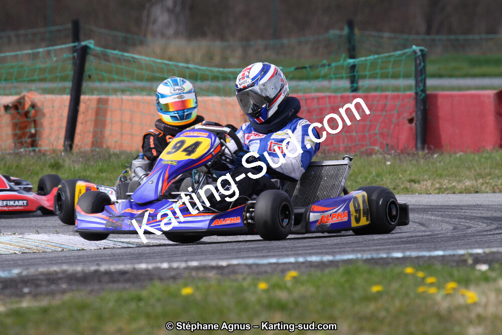 24/03/2013 : 1ère manche du Championnat du Sud 2013 à Lavelanet (Photos Stéphane Agnus) 2013 — karting