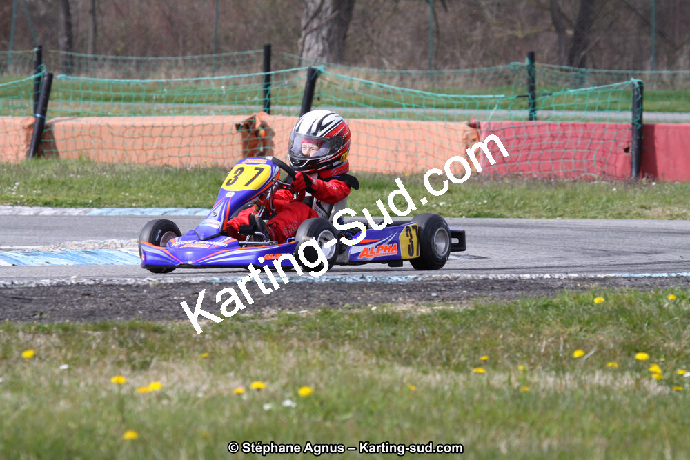 24/03/2013 : 1ère manche du Championnat du Sud 2013 à Lavelanet (Photos Stéphane Agnus) 2013 — karting