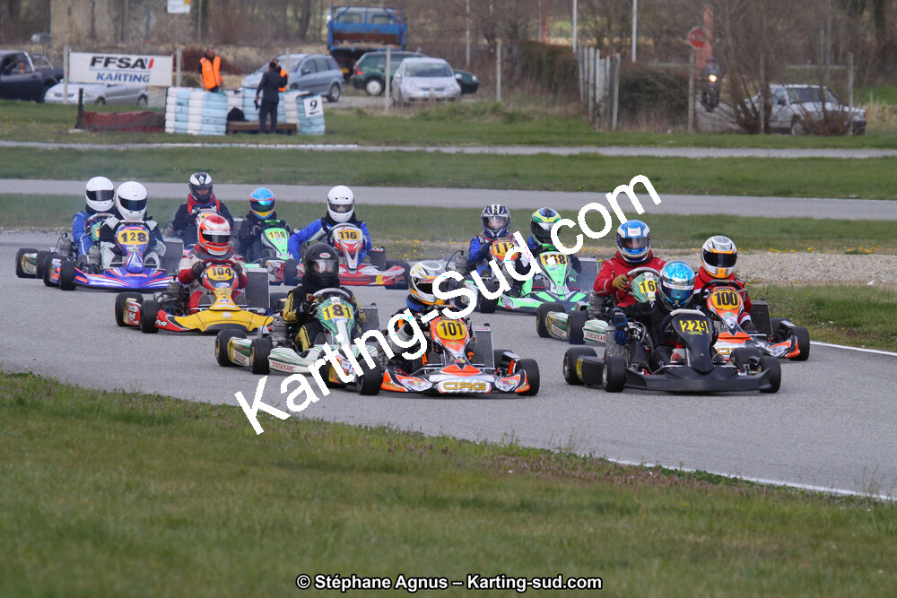 24/03/2013 : 1ère manche du Championnat du Sud 2013 à Lavelanet (Photos Stéphane Agnus) 2013 — karting