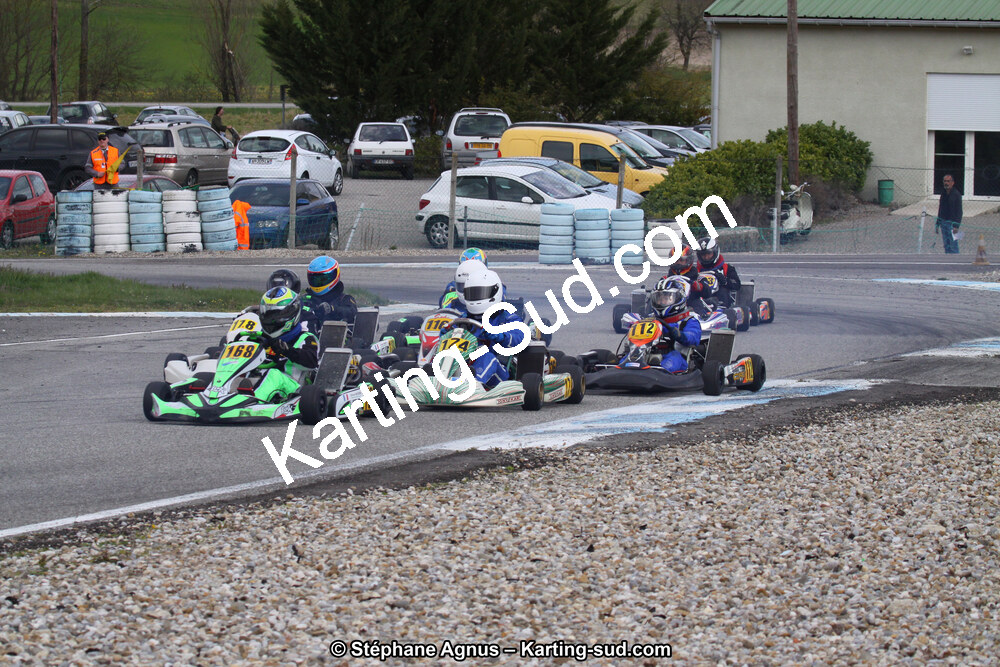 24/03/2013 : 1ère manche du Championnat du Sud 2013 à Lavelanet (Photos Stéphane Agnus) 2013 — karting