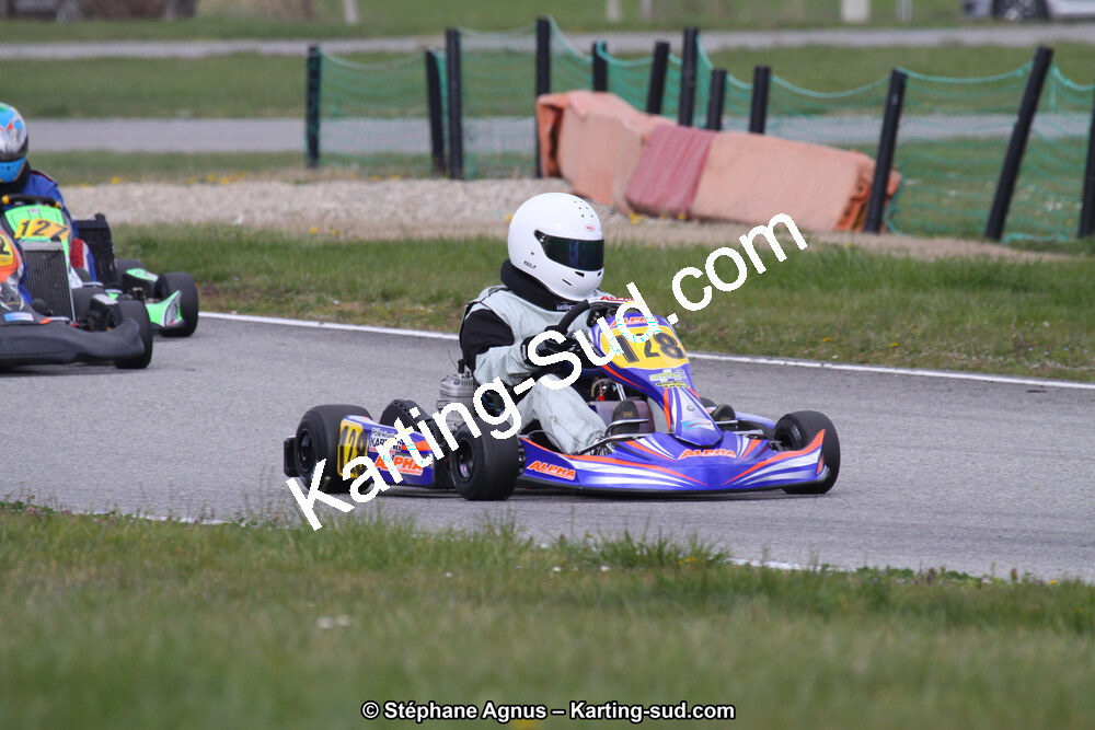 24/03/2013 : 1ère manche du Championnat du Sud 2013 à Lavelanet (Photos Stéphane Agnus) 2013 — karting