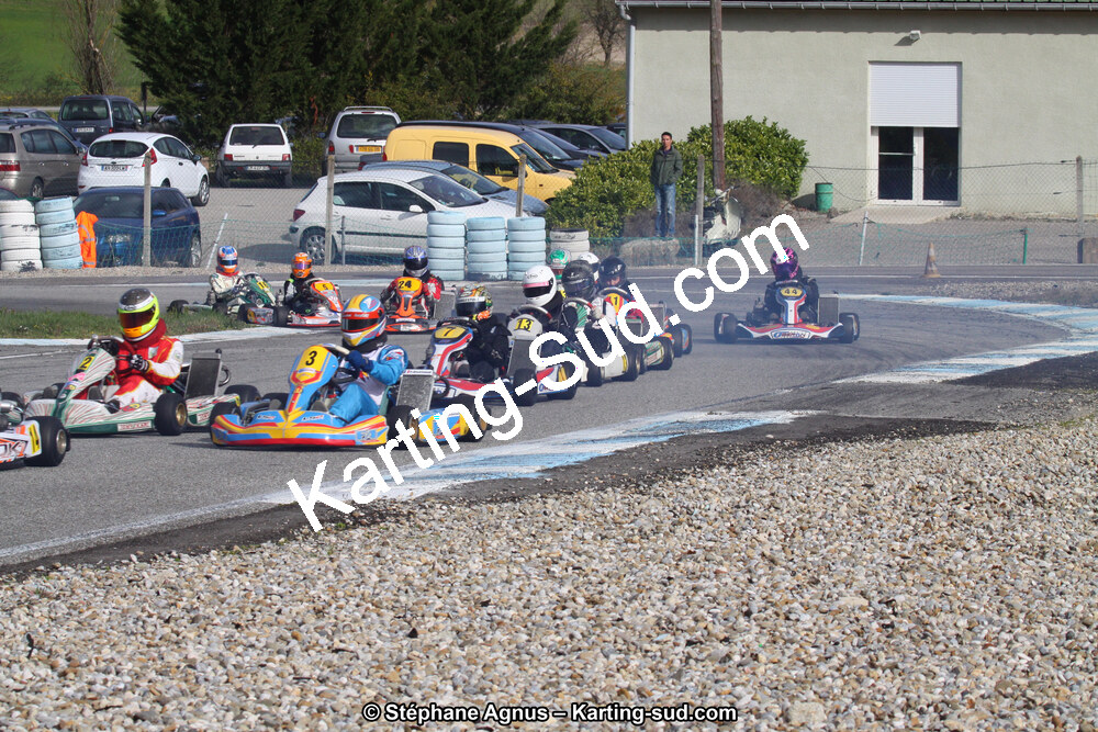 24/03/2013 : 1ère manche du Championnat du Sud 2013 à Lavelanet (Photos Stéphane Agnus) 2013 — karting