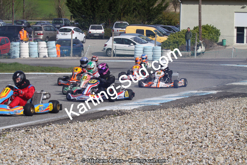 24/03/2013 : 1ère manche du Championnat du Sud 2013 à Lavelanet (Photos Stéphane Agnus) 2013 — karting