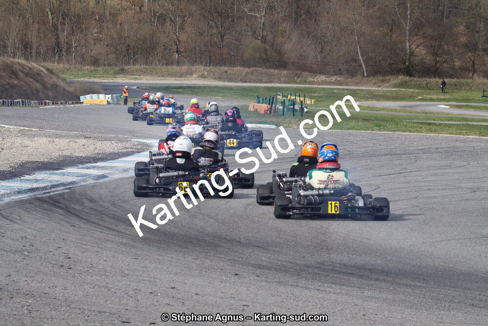 24/03/2013 : 1ère manche du Championnat du Sud 2013 à Lavelanet (Photos Stéphane Agnus) 2013 — karting