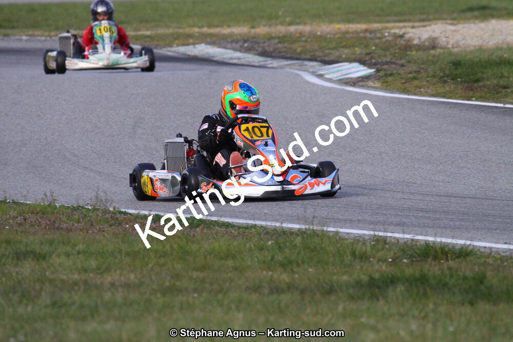 24/03/2013 : 1ère manche du Championnat du Sud 2013 à Lavelanet (Photos Stéphane Agnus) 2013 — karting