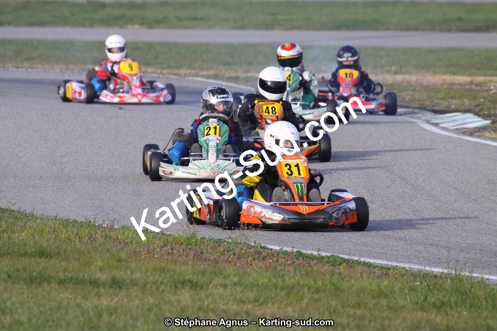 24/03/2013 : 1ère manche du Championnat du Sud 2013 à Lavelanet (Photos Stéphane Agnus) 2013 — karting