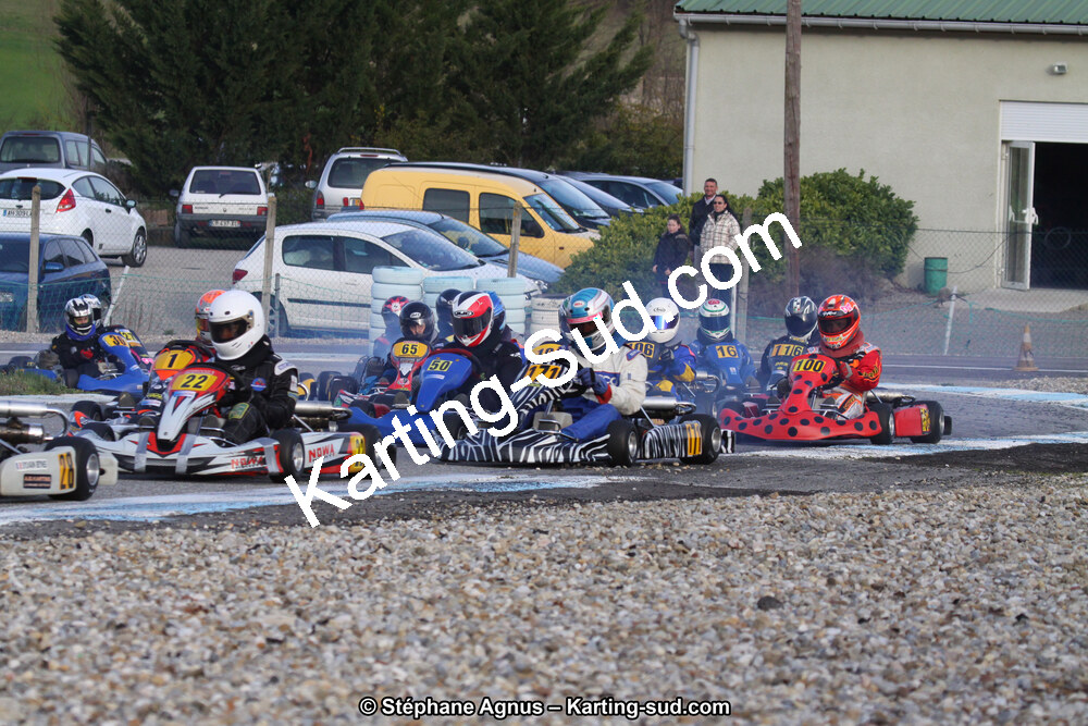 24/03/2013 : 1ère manche du Championnat du Sud 2013 à Lavelanet (Photos Stéphane Agnus) 2013 — karting