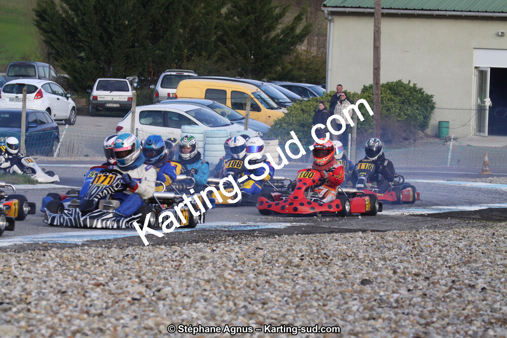24/03/2013 : 1ère manche du Championnat du Sud 2013 à Lavelanet (Photos Stéphane Agnus) 2013 — karting