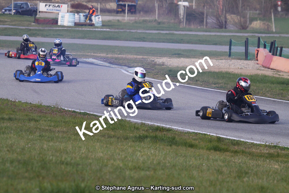 24/03/2013 : 1ère manche du Championnat du Sud 2013 à Lavelanet (Photos Stéphane Agnus) 2013 — karting
