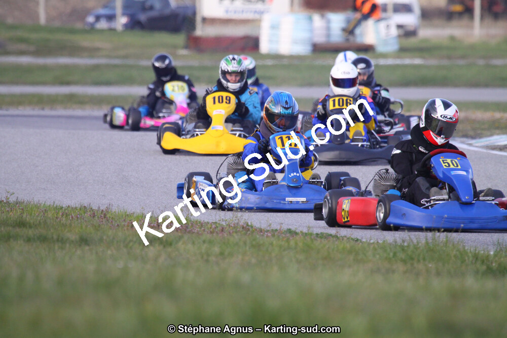 24/03/2013 : 1ère manche du Championnat du Sud 2013 à Lavelanet (Photos Stéphane Agnus) 2013 — karting