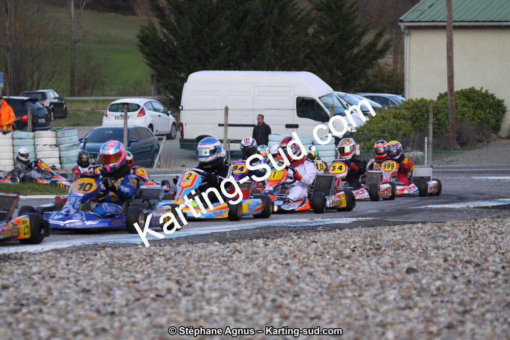 24/03/2013 : 1ère manche du Championnat du Sud 2013 à Lavelanet (Photos Stéphane Agnus) 2013 — karting
