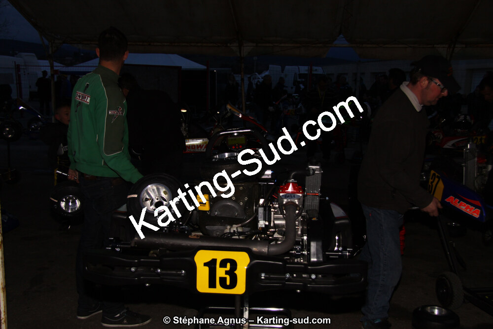 24/03/2013 : 1ère manche du Championnat du Sud 2013 à Lavelanet (Photos Stéphane Agnus) 2013 — karting
