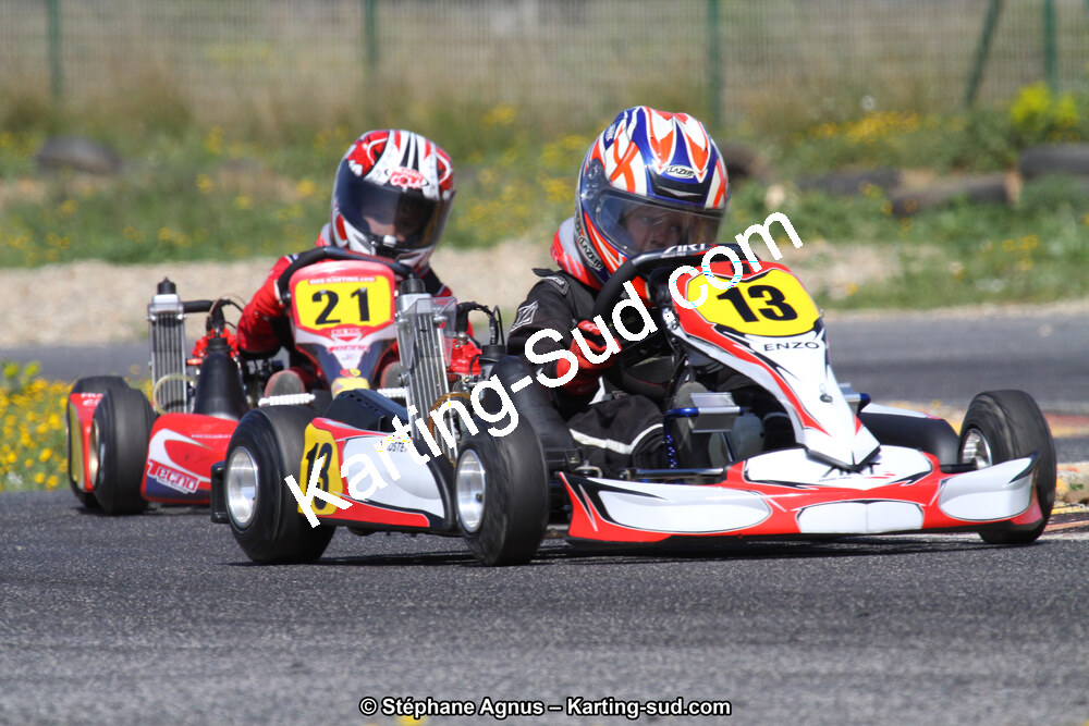 14/04/2013 : 2ème manche du Championnat du Sud 2013 à Rivesaltes (Photos Stéphane Agnus) 2013 — karting