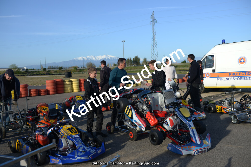 14/04/2013 : 2ème manche du Championnat du Sud 2013 à Rivesaltes (Photos Antoine Camblor) 2013 — karting