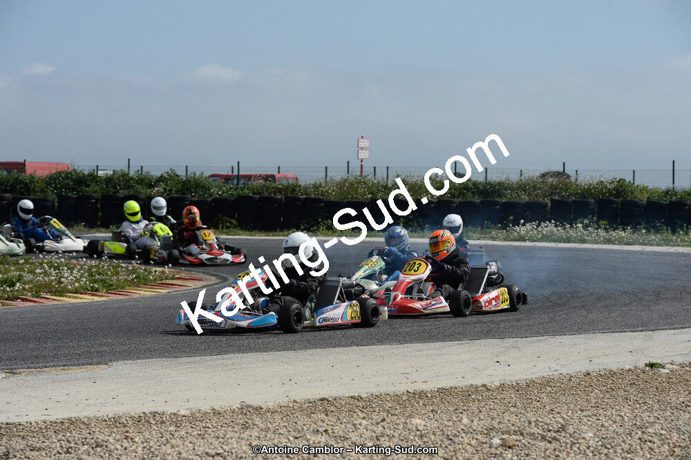 14/04/2013 : 2ème manche du Championnat du Sud 2013 à Rivesaltes (Photos Antoine Camblor) 2013 — karting