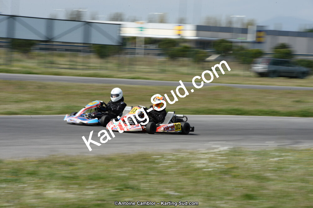 14/04/2013 : 2ème manche du Championnat du Sud 2013 à Rivesaltes (Photos Antoine Camblor) 2013 — karting