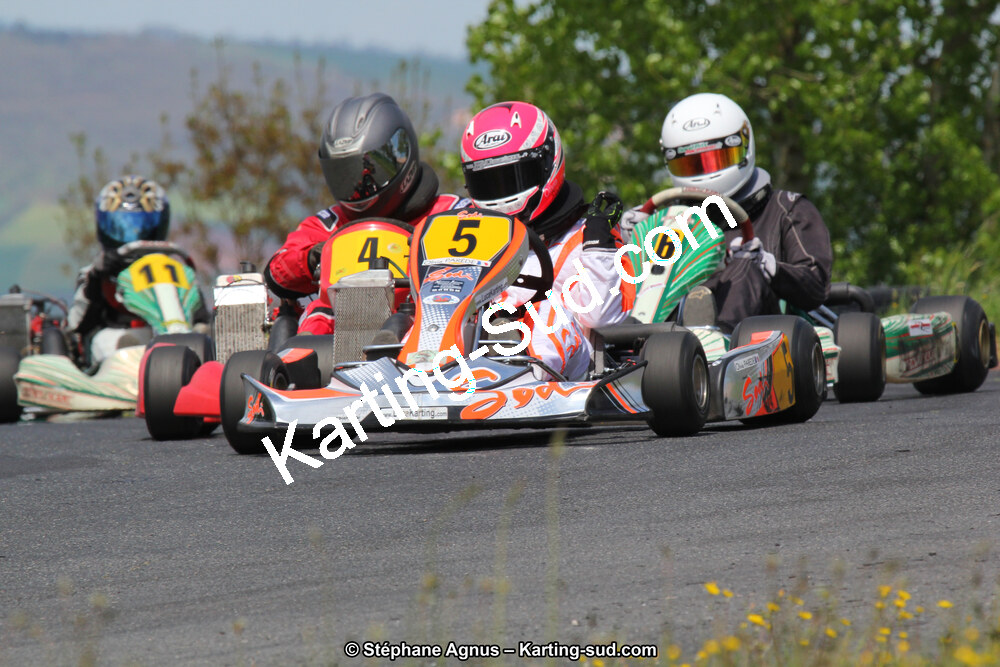 05/05/2013 : 3ème manche du Championnat du Sud 2013 à Belmont sur Rance (Photos Stéphane Agnus) 2013 — karting