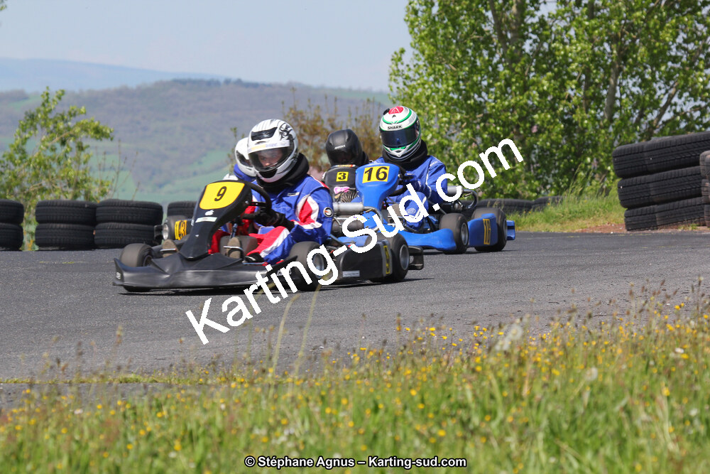 05/05/2013 : 3ème manche du Championnat du Sud 2013 à Belmont sur Rance (Photos Stéphane Agnus) 2013 — karting