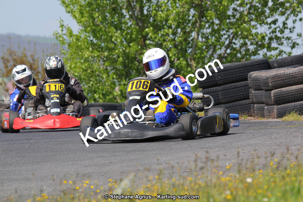 05/05/2013 : 3ème manche du Championnat du Sud 2013 à Belmont sur Rance (Photos Stéphane Agnus) 2013 — karting