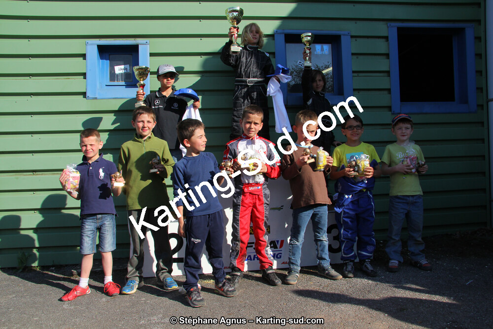 05/05/2013 : 3ème manche du Championnat du Sud 2013 à Belmont sur Rance (Photos Stéphane Agnus) 2013 — karting