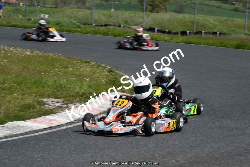05/05/2013 : 3ème manche du Championnat du Sud 2013 à Belmont sur Rance (Photos Antoine Camblor) 2013 — karting