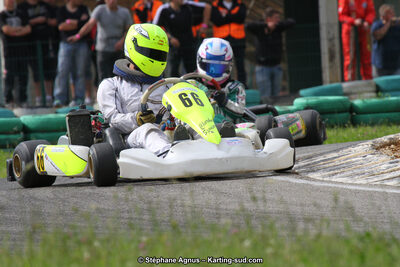 Léo FRANCHINI — 02/06/2013 : 4ème manche du Championnat du Sud 2013 à Alès (Photos Stéphane Agnus) 2013 — karting