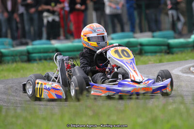 Loris CABIROU — 02/06/2013 : 4ème manche du Championnat du Sud 2013 à Alès (Photos Stéphane Agnus) 2013 — karting