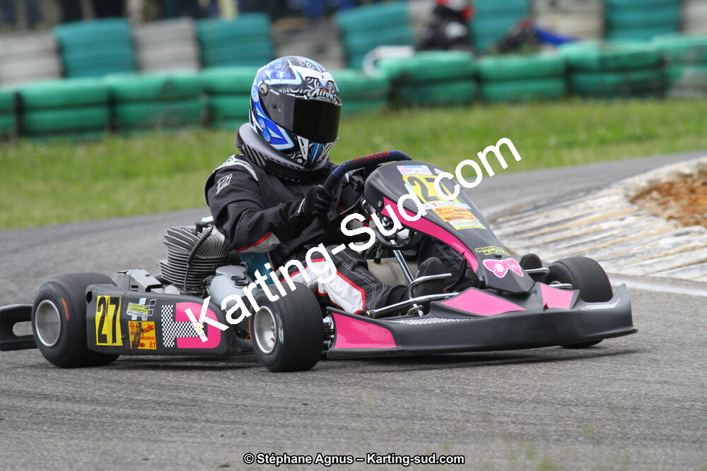 Emilie FARNIERE — 02/06/2013 : 4ème manche du Championnat du Sud 2013 à Alès (Photos Stéphane Agnus) 2013 — karting