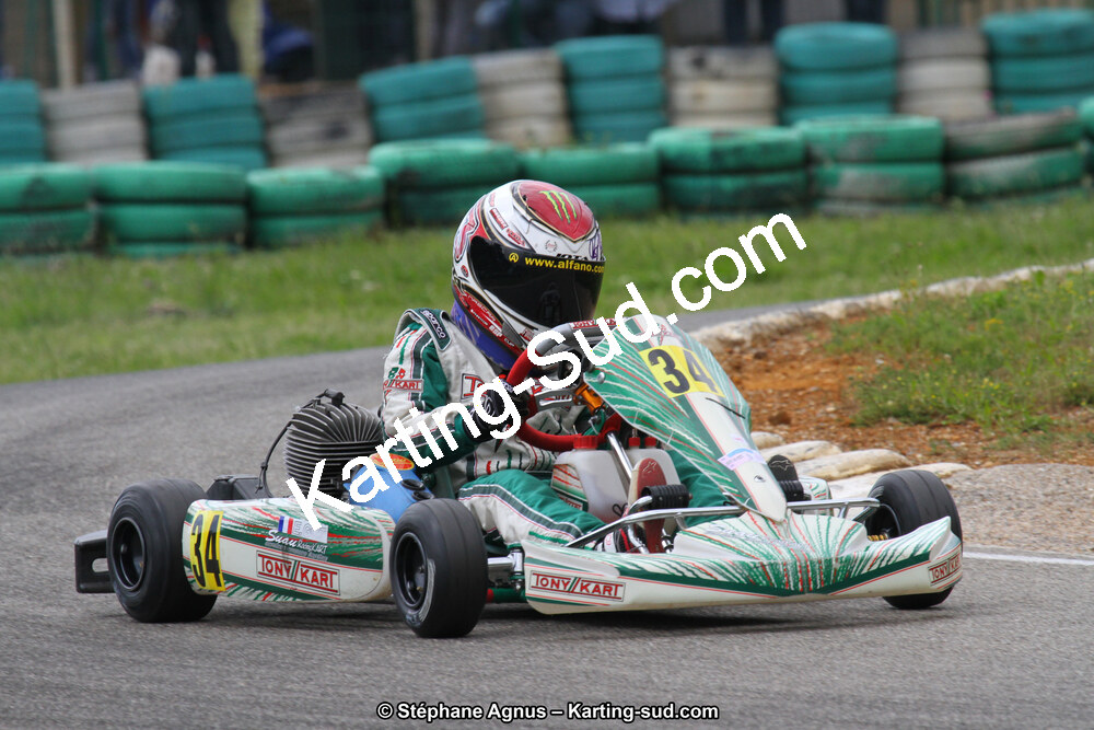 Emeric GOT — 02/06/2013 : 4ème manche du Championnat du Sud 2013 à Alès (Photos Stéphane Agnus) 2013 — karting