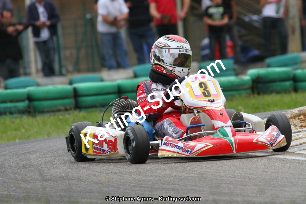 Ines POLI — 02/06/2013 : 4ème manche du Championnat du Sud 2013 à Alès (Photos Stéphane Agnus) 2013 — karting