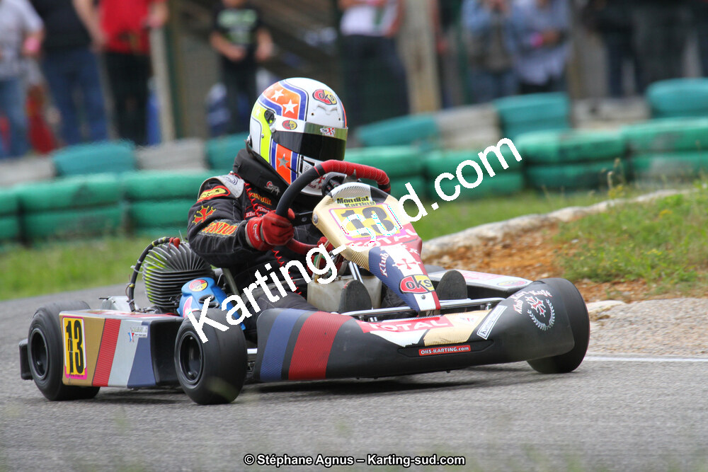 Steven SERVANT — 02/06/2013 : 4ème manche du Championnat du Sud 2013 à Alès (Photos Stéphane Agnus) 2013 — karting