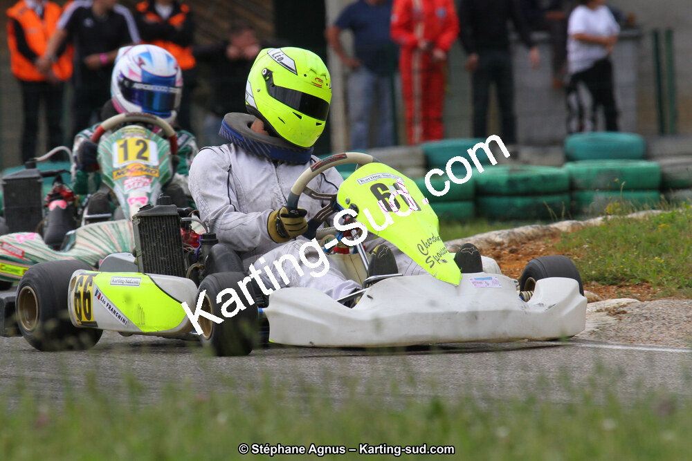 Léo FRANCHINI — 02/06/2013 : 4ème manche du Championnat du Sud 2013 à Alès (Photos Stéphane Agnus) 2013 — karting