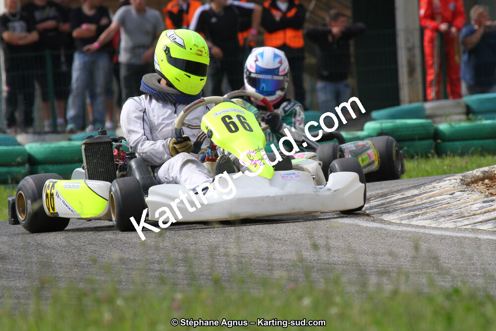 Léo FRANCHINI — 02/06/2013 : 4ème manche du Championnat du Sud 2013 à Alès (Photos Stéphane Agnus) 2013 — karting