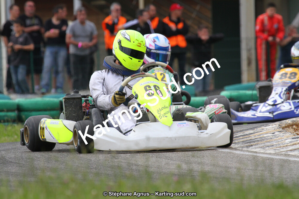 Léo FRANCHINI — 02/06/2013 : 4ème manche du Championnat du Sud 2013 à Alès (Photos Stéphane Agnus) 2013 — karting