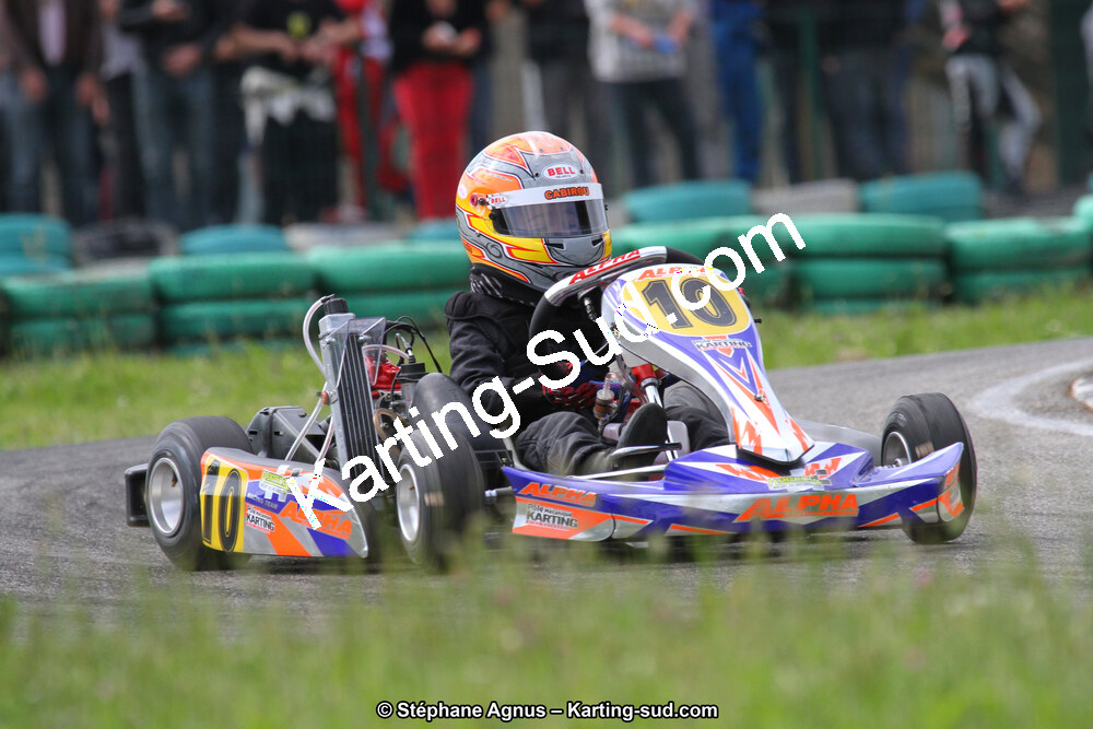 Loris CABIROU — 02/06/2013 : 4ème manche du Championnat du Sud 2013 à Alès (Photos Stéphane Agnus) 2013 — karting