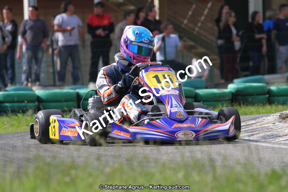 Adrian LAFILLE — 02/06/2013 : 4ème manche du Championnat du Sud 2013 à Alès (Photos Stéphane Agnus) 2013 — karting