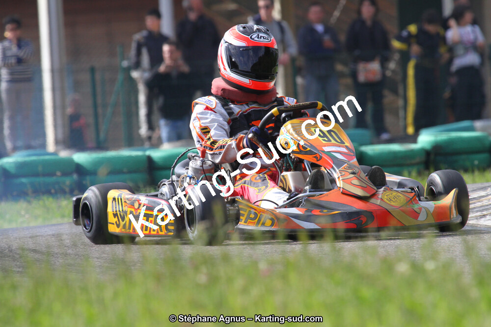 Johan BAROGHEL — 02/06/2013 : 4ème manche du Championnat du Sud 2013 à Alès (Photos Stéphane Agnus) 2013 — karting