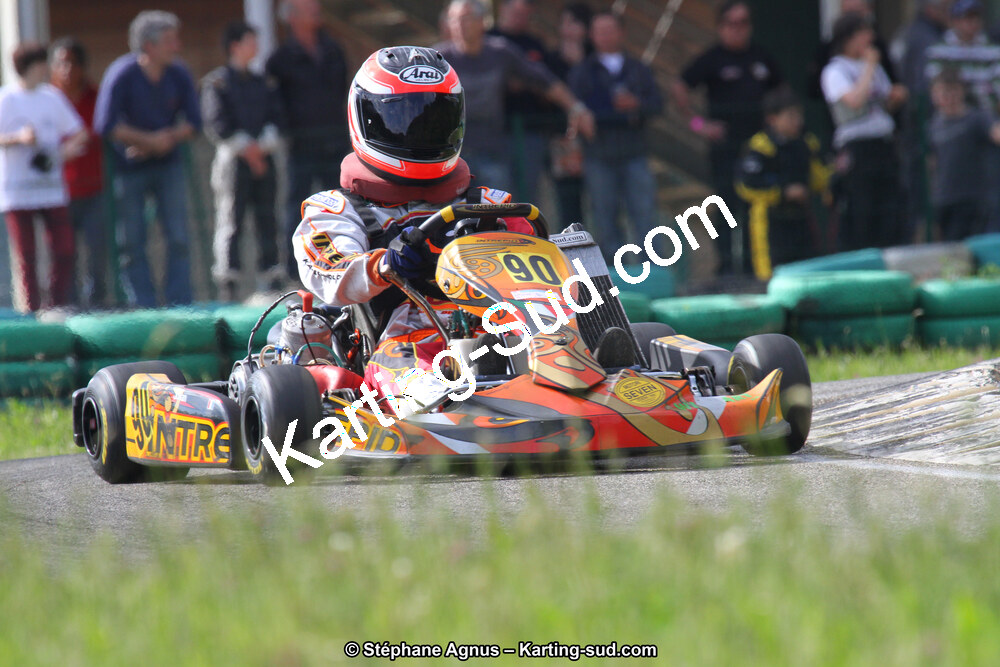 Johan BAROGHEL — 02/06/2013 : 4ème manche du Championnat du Sud 2013 à Alès (Photos Stéphane Agnus) 2013 — karting