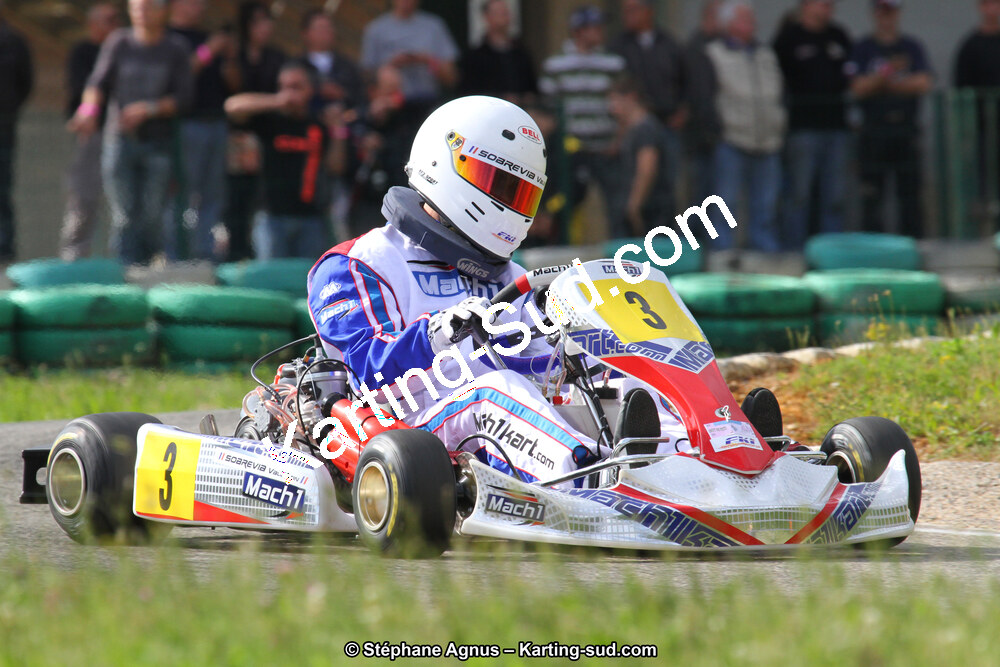 Valentin SOBREVIA — 02/06/2013 : 4ème manche du Championnat du Sud 2013 à Alès (Photos Stéphane Agnus) 2013 — karting