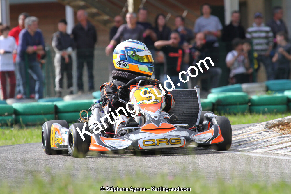 Laurent THERON — 02/06/2013 : 4ème manche du Championnat du Sud 2013 à Alès (Photos Stéphane Agnus) 2013 — karting
