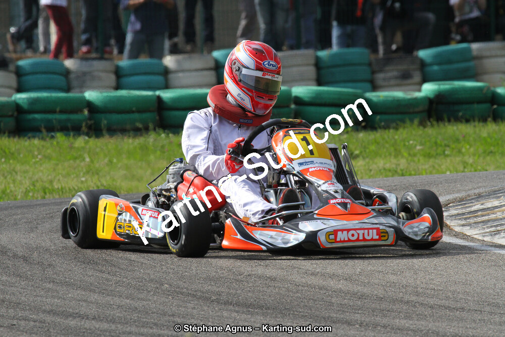 Enzo GUIBBERT — 02/06/2013 : 4ème manche du Championnat du Sud 2013 à Alès (Photos Stéphane Agnus) 2013 — karting