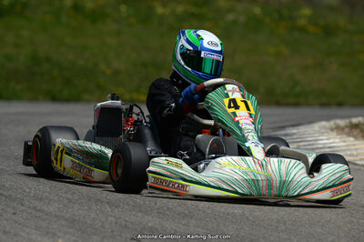 Mario DI MEGLIO — 02/06/2013 : 4ème manche du Championnat du Sud 2013 à Alès (Photos Antoine Camblor) 2013 — karting