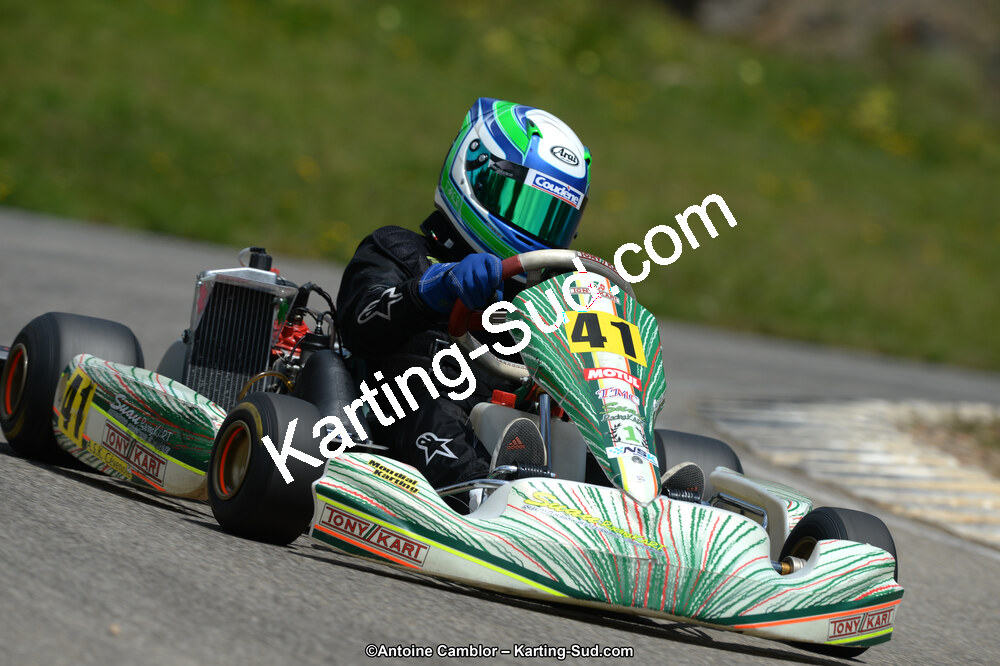 Mario DI MEGLIO — 02/06/2013 : 4ème manche du Championnat du Sud 2013 à Alès (Photos Antoine Camblor) 2013 — karting