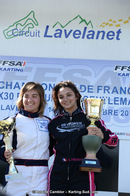 Adeline PRUDENT — 15/09/2013 : Championnat de France X30 et X30 Gentleman à Lavelanet (Photos Antoine Camblor) 2013 — karting