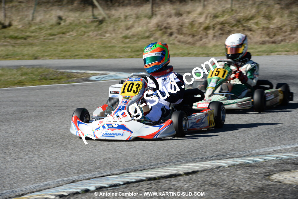 02/03/2014 : Trophée Vincent Sanchez à Lavelanet (Photos Antoine Camblor) 2014 — karting